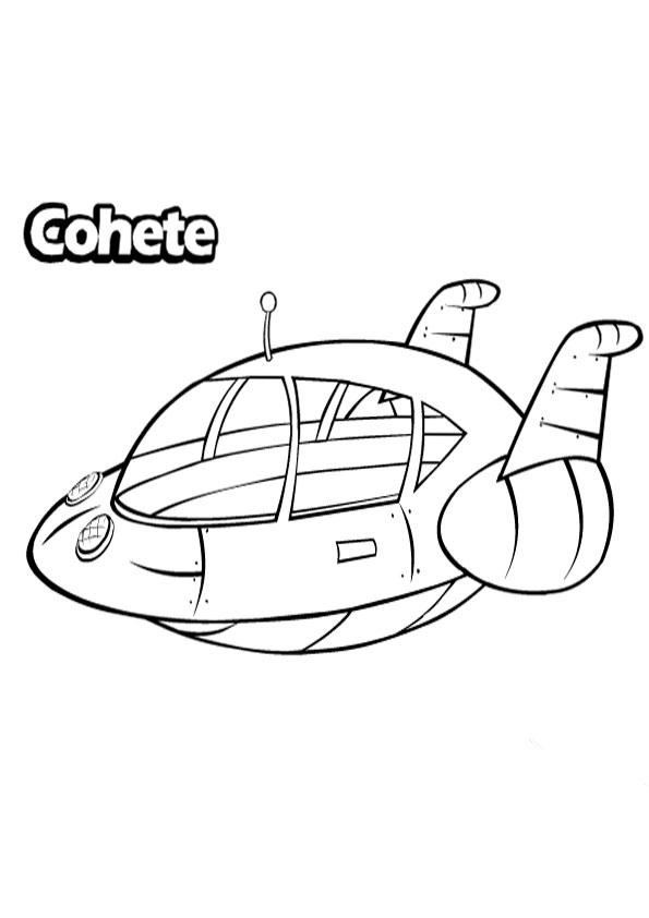  Little Einsteins Plane Coloring Pages