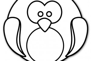 Penguin Printable Coloring Pages For Preschool