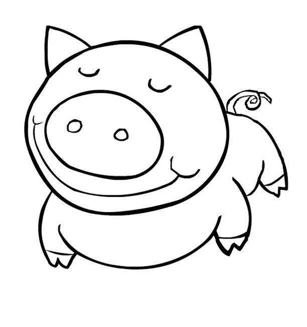  Pig Farm animal coloring pages