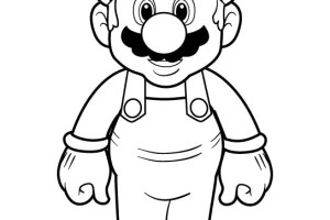 Real Mario Bros Coloring Pages Mario-bros-coloring-pages-5 â€“ Free Coloring Page