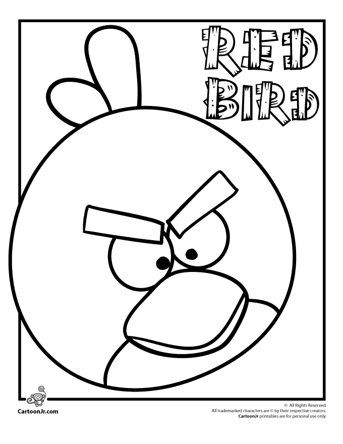  Red Angry Birds Coloring Pages – Best Gift Ideas Blog