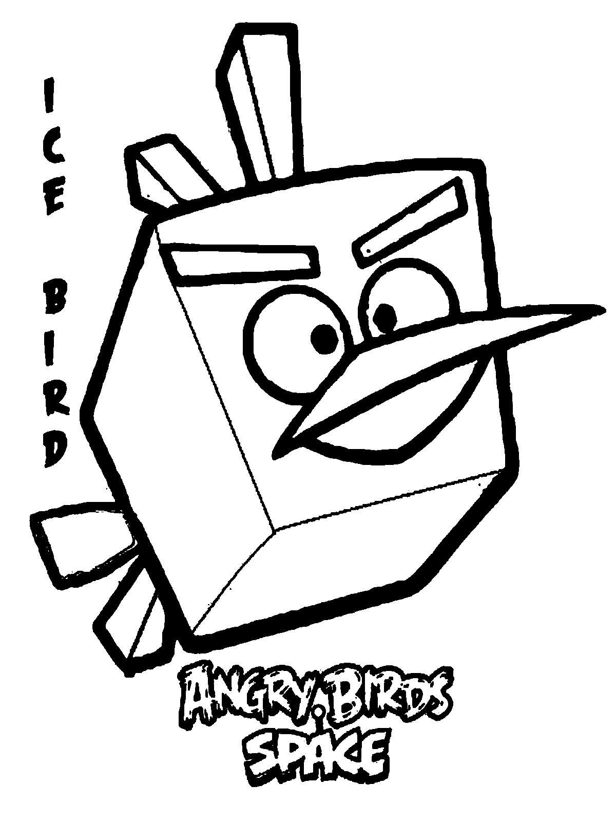  Space Angry Birds Coloring Pages For Kids | Realistic Coloring Pages