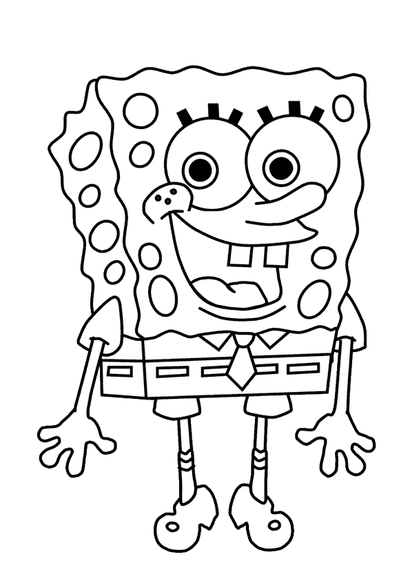  Spongebob Coloring Pages For Kids