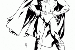 Superman man of steel coloring pages