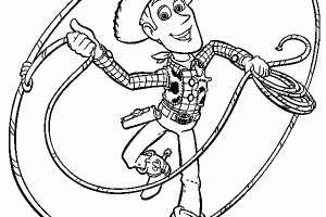 Toy Story  Disney Cartoon Character Coloring Pages