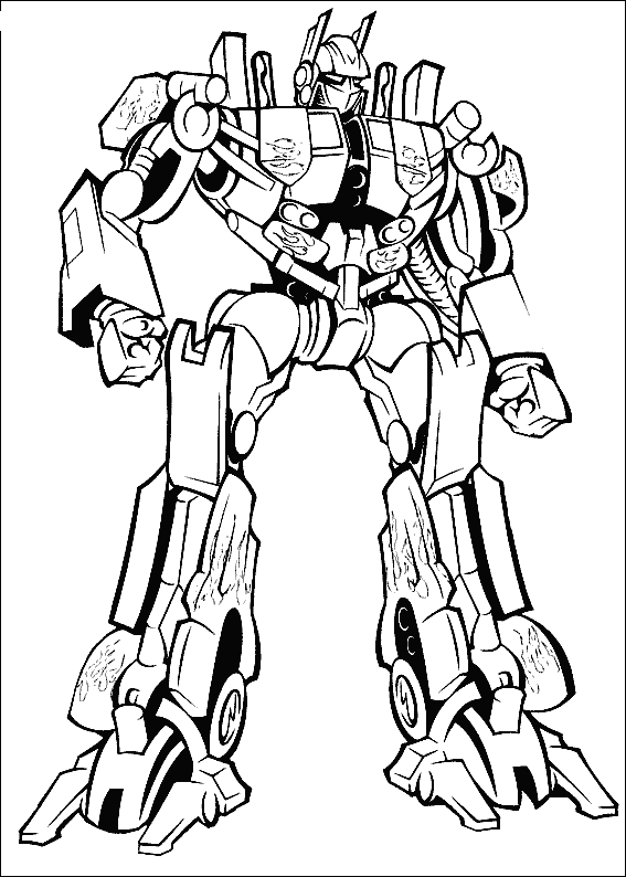  transformers coloring pages