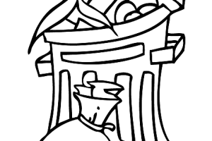 Trash pack Coloring Pages