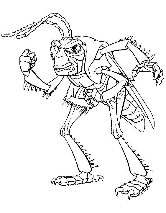  Wicked Back to Coloring pages a bugs life