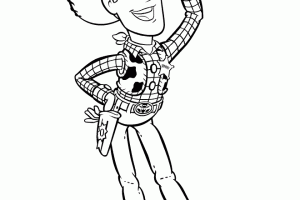 Woody Toy Story Coloring Pages