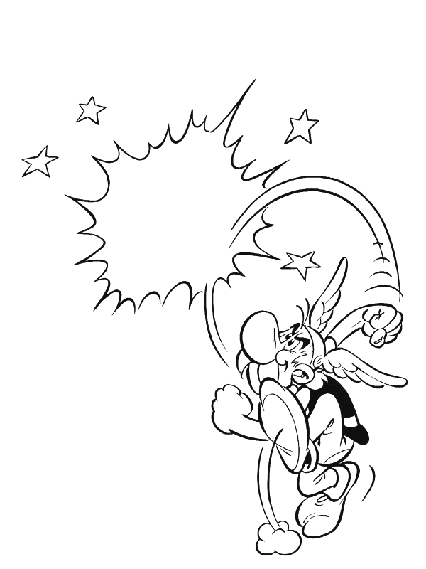 Asterix  Free coloring pages