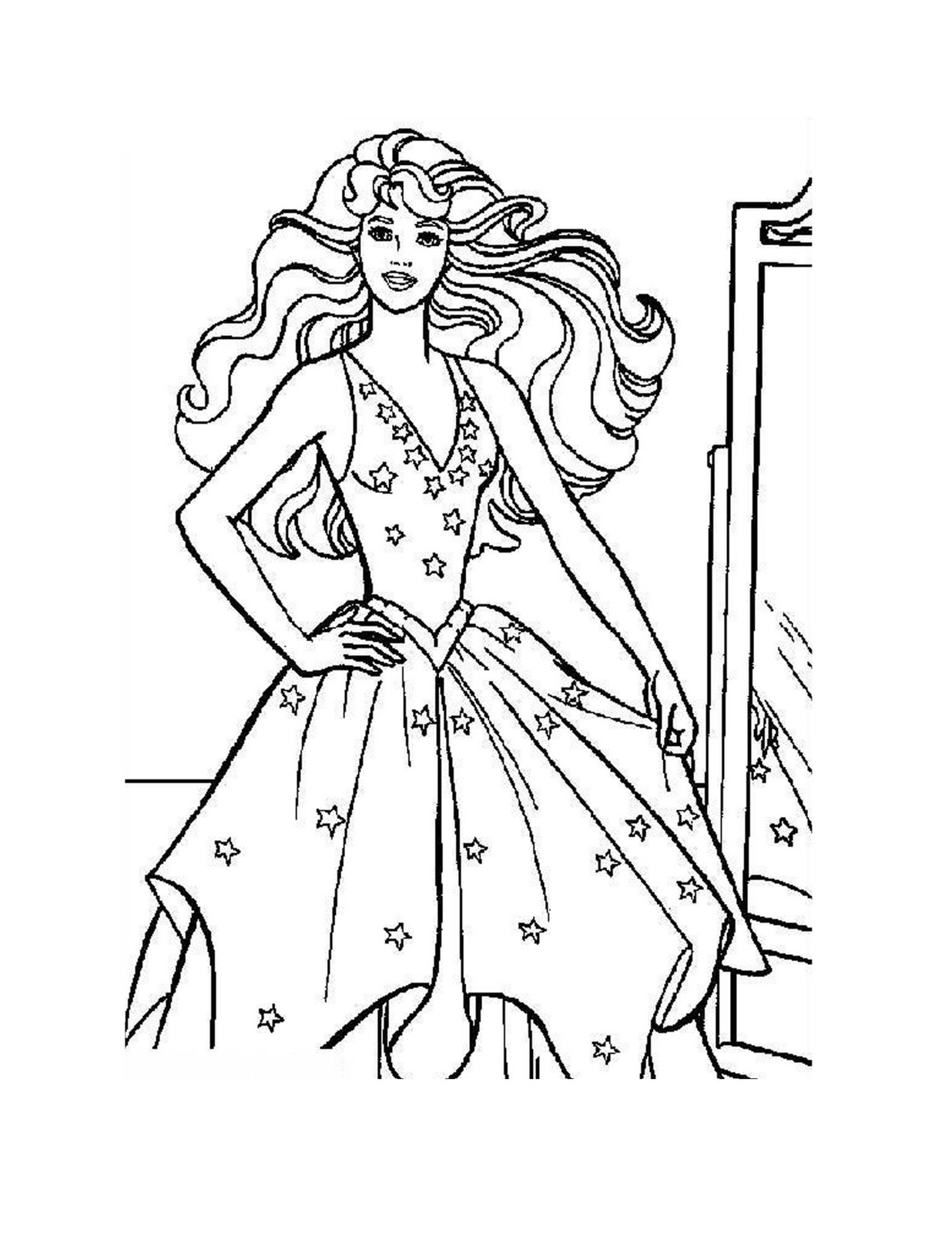  Barbie Mariposa Coloring Pages | fairy princess | Movie | #11