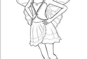 Barbie Mariposa Coloring Pages | fairy princess | Movie | #13