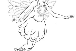Barbie Mariposa Coloring Pages | fairy princess | Movie | #14