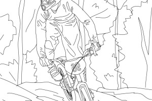 BMX bike coloring page - letscoloringpages.com - nice pic #7