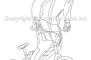BMX bike coloring page - letscoloringpages.com - nice pic #8