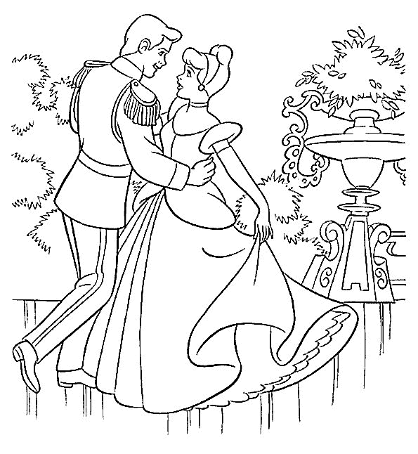 Cinderella coloring pages - Cinderella - Disney - cute princess #12