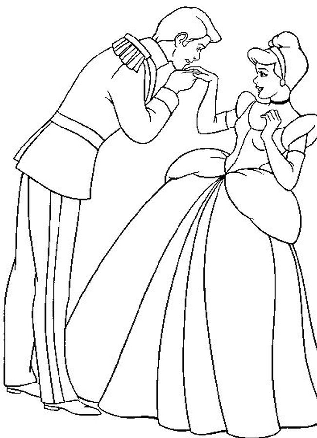  Cinderella coloring pages – Cinderella – Disney – cute princess #13