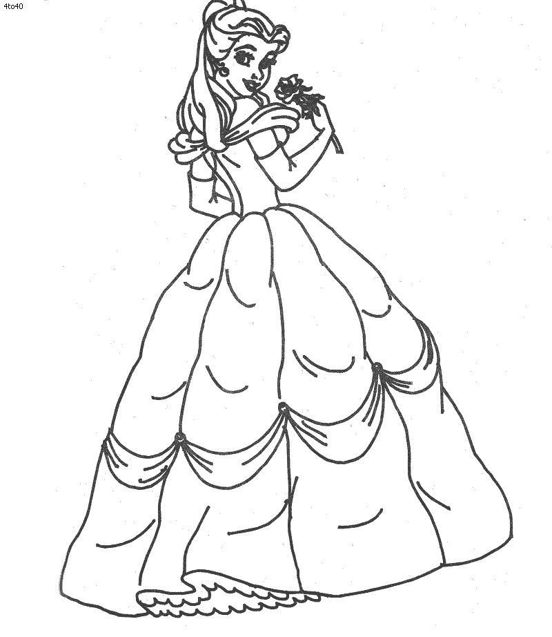 Cinderella coloring pages - Cinderella - Disney - cute princess #14