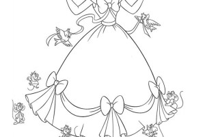 Cinderella coloring pages - Cinderella - Disney - cute princess #9