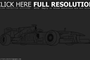 Formula one race coloring  pages for kids , letscoloringpages.com ,  formula one for kids
