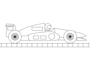 Formula one race coloring  pages for kids , letscoloringpages.com , Kid picture #2