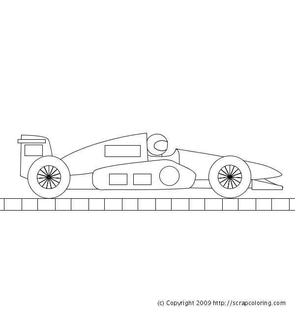  Formula one race coloring  pages for kids , letscoloringpages.com , Kid picture #2