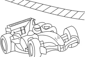 Formula one race coloring  pages for kids , letscoloringpages.com , Kid picture