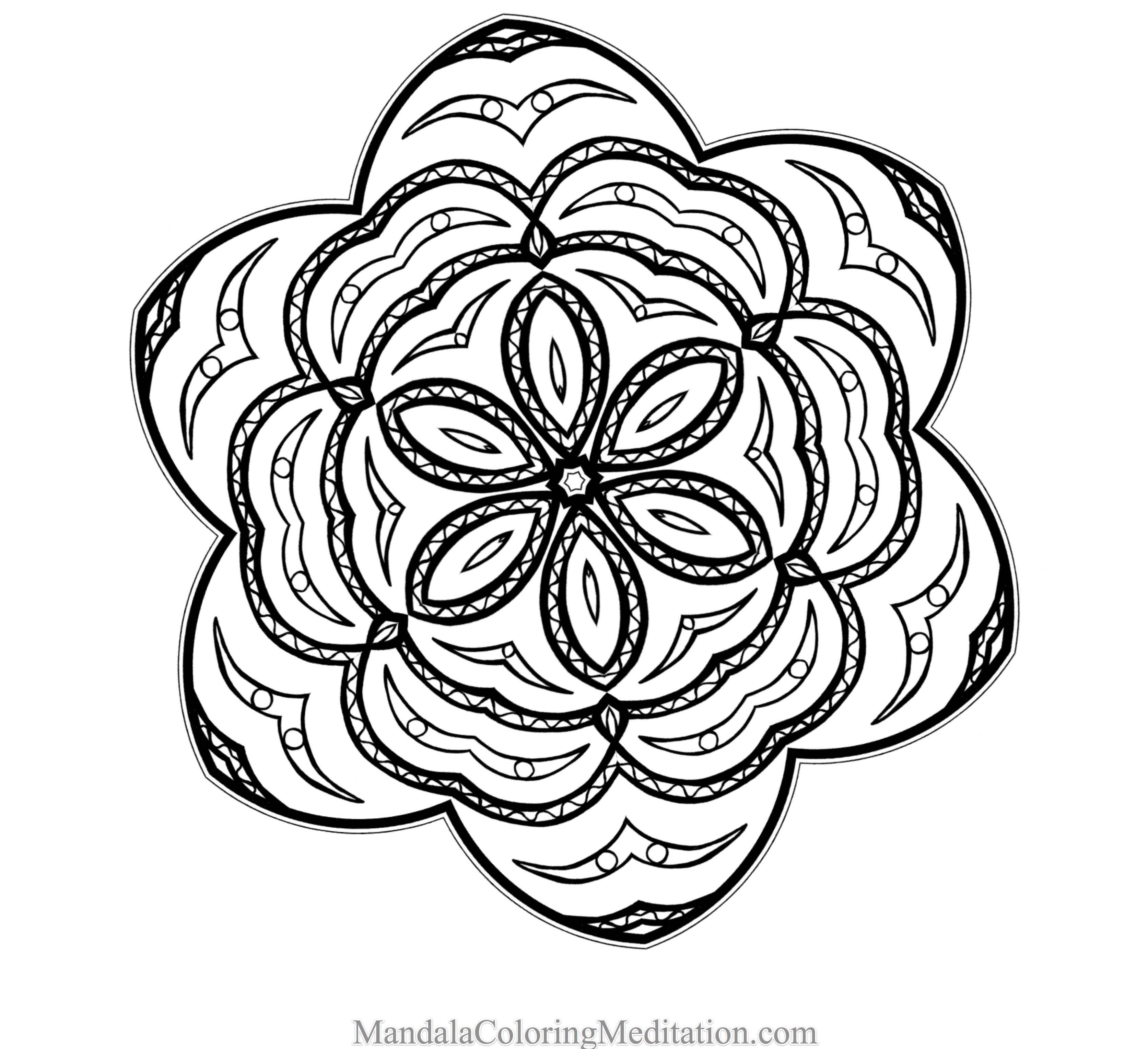  Free Coloring Pages For Adults – letscoloringpages.com – Adult
