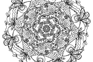 Free Coloring Pages For Adults - letscoloringpages.com - butterfly