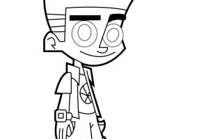 Free Johnny Test coloring pages | letscoloringpages.com | Buzz