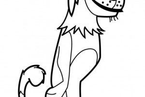 Free Johnny Test coloring pages | letscoloringpages.com | Dukey