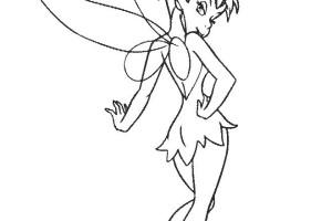 Free Tinkerbell Coloring Pages | Coloring Pages To Print | Cute little princess