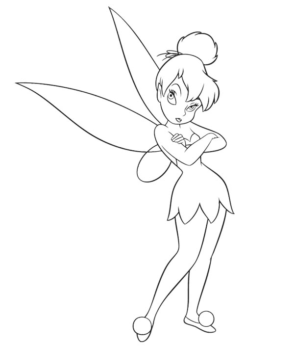  Free Tinkerbell Coloring Pages | Coloring Pages To Print | Cute little princess Question