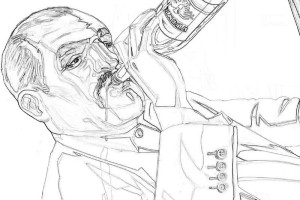 Grand Theft Auto V coloring pages - Grand Theft Auto - Bad boy drink