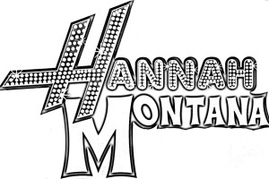 Hannah Montana Coloring Pages - hannah montana - hannah montana games - Logo