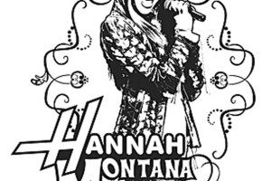 Hannah Montana Coloring Pages - hannah montana - hannah montana games - Singing Hannah kidsds