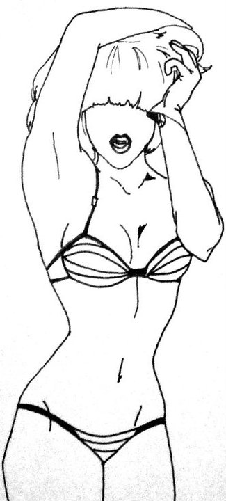  Lady Gaga Coloring Pages – best coloring page – Bikini