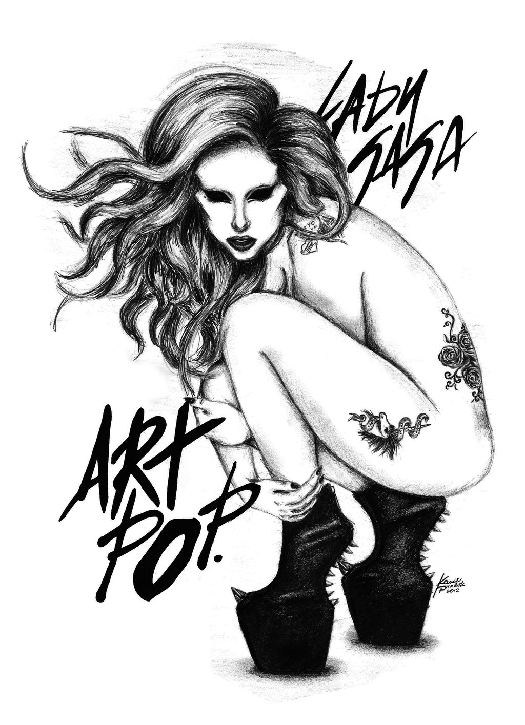  Lady Gaga Coloring Pages – best coloring page – Lady Gaga art pop, album
