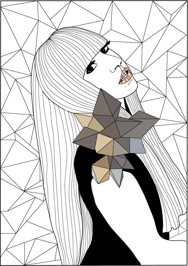  Lady Gaga Coloring Pages – best coloring page – Lady Gaga drawing