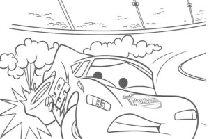 lightning mcqueen coloring pages | letscoloringpages.com | faster
