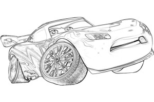 lightning mcqueen coloring pages | letscoloringpages.com | McQueen #4