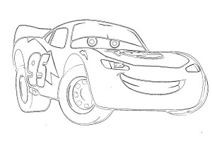 lightning mcqueen coloring pages | letscoloringpages.com | McQueen #6