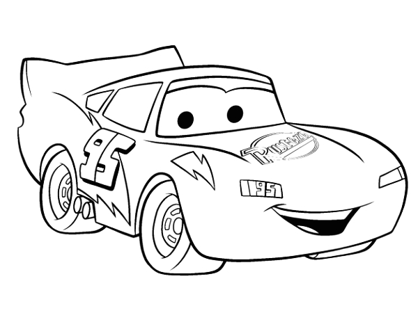  lightning mcqueen coloring pages | letscoloringpages.com | McQueen#1