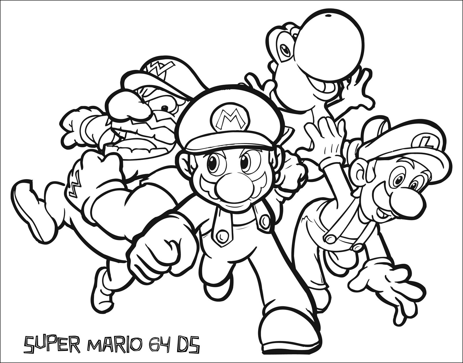  Mario | Mario Bros | Mario Bros coloring pages | printable coloring pages | #6