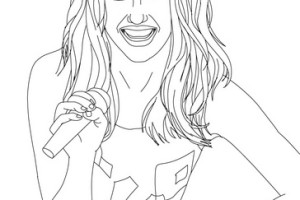 MILEY CYRUS - miley cyrus coloring pages - Miley songs - #10