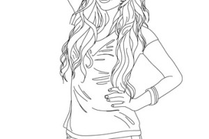 MILEY CYRUS - miley cyrus coloring pages - Miley songs - #2