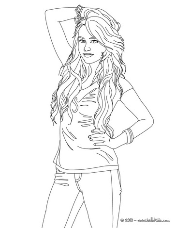  MILEY CYRUS – miley cyrus coloring pages – Miley songs – #2