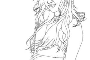 MILEY CYRUS - miley cyrus coloring pages - Miley songs - #4