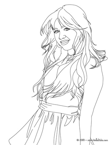  MILEY CYRUS – miley cyrus coloring pages – Miley songs – #4