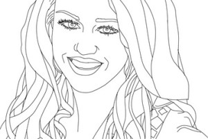 MILEY CYRUS - miley cyrus coloring pages - Miley songs - #7